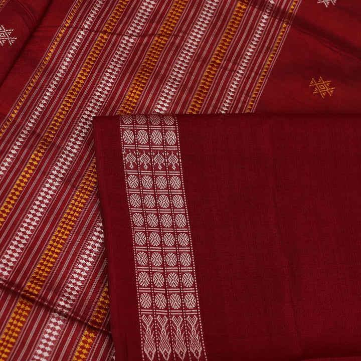 Handloom Sambalpuri Tusser Saree Handloom Saree_Tussser Silk Priyadarshini Handloom