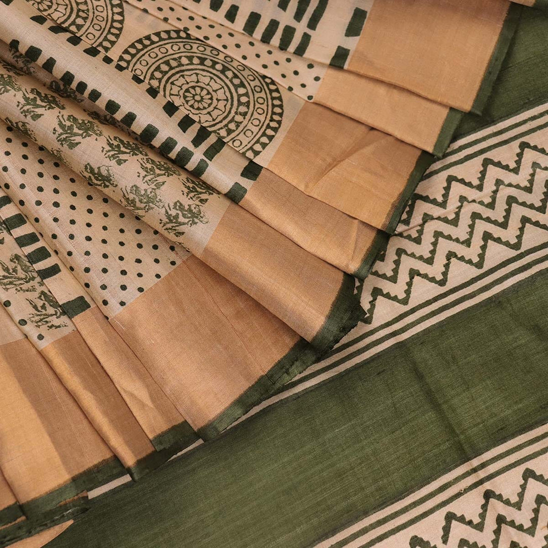 Handloom Sambalpuri Tusser Saree Handloom Saree_Tussser Silk Priyadarshini Handloom