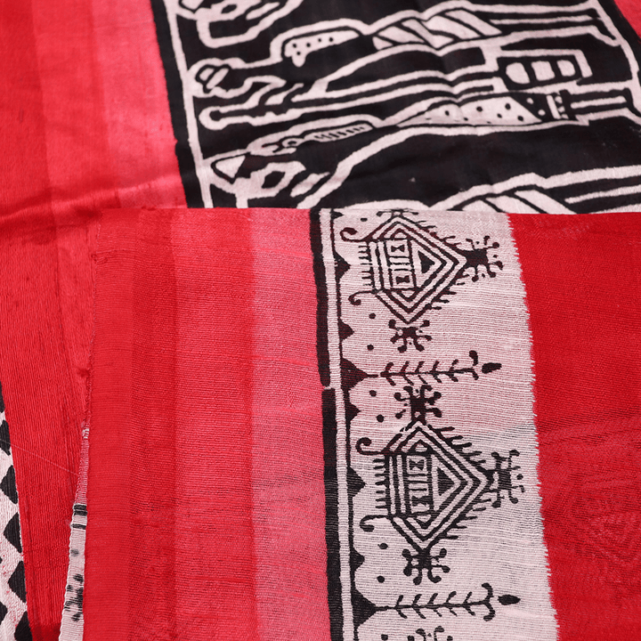 Handloom Sambalpuri Tusser Saree Handloom Saree_Tussser Silk Priyadarshini Handloom