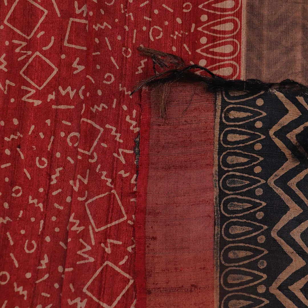 Handloom Sambalpuri Tusser Saree Handloom Saree_Tussser Silk Priyadarshini Handloom 