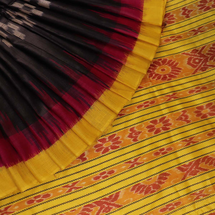 Handloom Sambalpuri Tusser Saree Handloom Saree_Tussser Silk Priyadarshini Handloom 