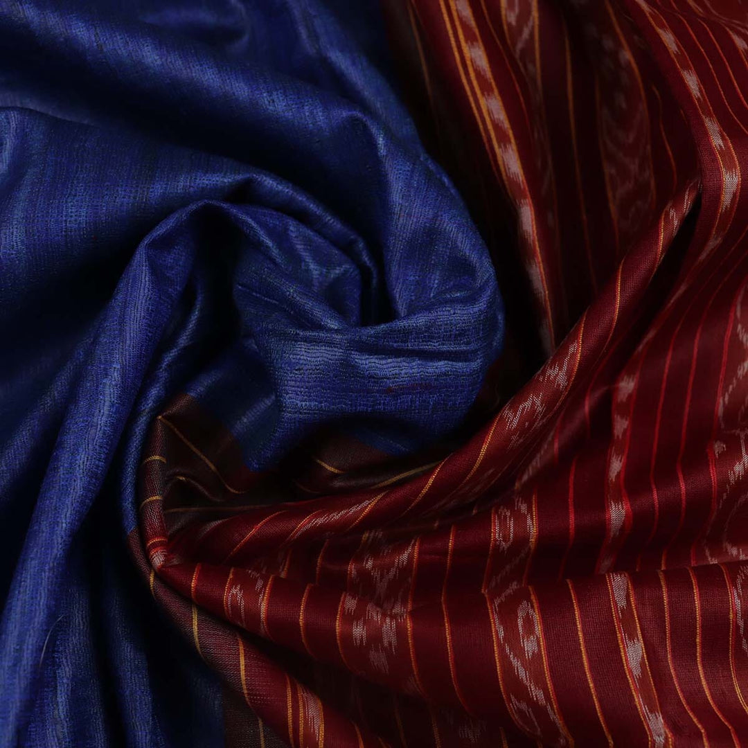 Handloom Sambalpuri Tusser Saree Handloom Saree_Tussser Silk Priyadarshini Handloom