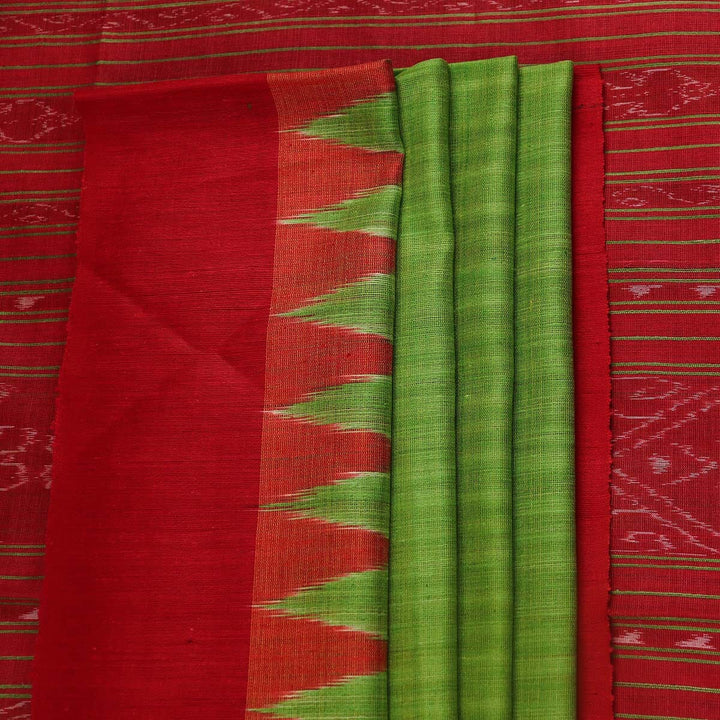 Handloom Sambalpuri Tusser Saree Handloom Saree_Tussser Silk Priyadarshini Handloom 