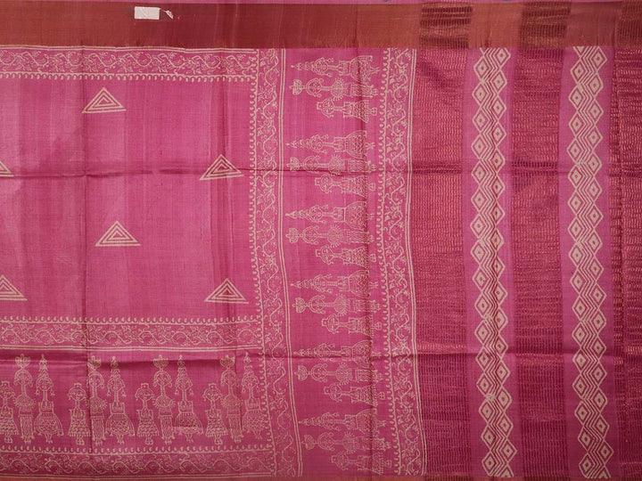 Handloom Sambalpuri Tusser Saree Handloom Saree_Tussser Silk Priyadarshini Handloom 