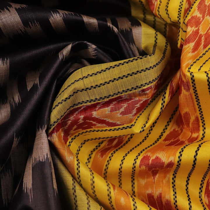 Handloom Sambalpuri Tusser Saree Handloom Saree_Tussser Silk Priyadarshini Handloom