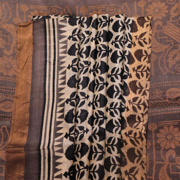 Handloom Sambalpuri Tusser Saree Handloom Saree_Tussser Silk Priyadarshini Handloom