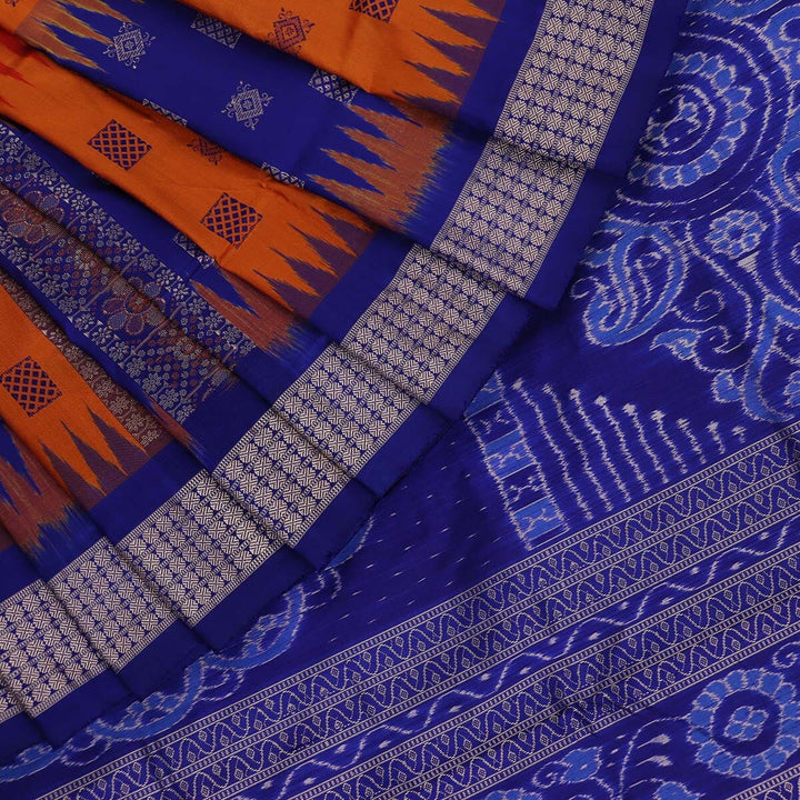 Priyadarshini Handloom, Handwoven Bomkai Silk Saree, Silk Saree, Handloom Saree, Traditional Saree, Indian Saree, Handloom Silk Saree, Ethno-chic Saree.
