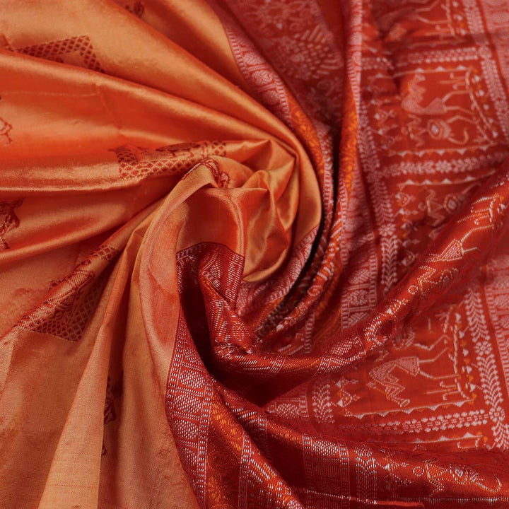 Handloom Silk Bomkai Saree Handloom Saree_Bomkai Silk Priyadarshini Handloom