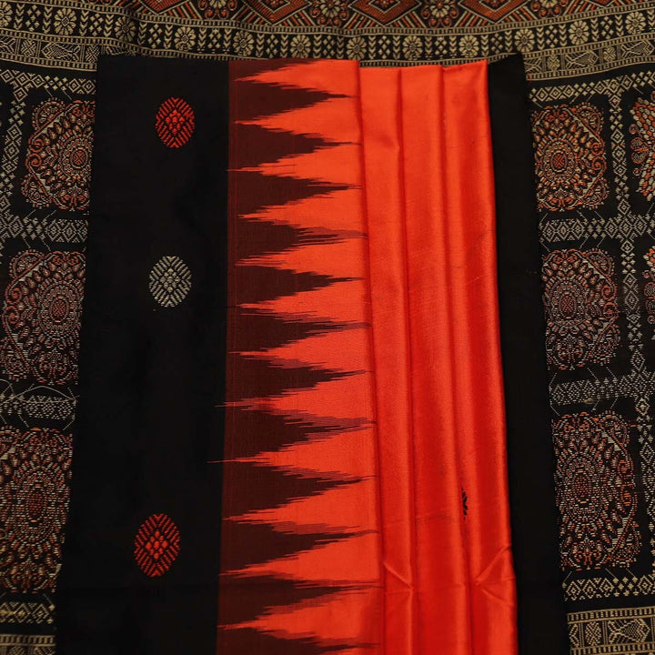 Handloom Silk Bomkai Saree Handloom Saree_Bomkai Silk Priyadarshini Handloom
