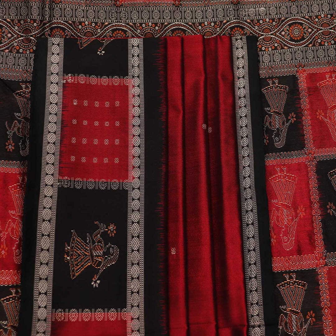 Handloom Silk Bomkai Saree Handloom Saree_Bomkai Silk Priyadarshini Handloom