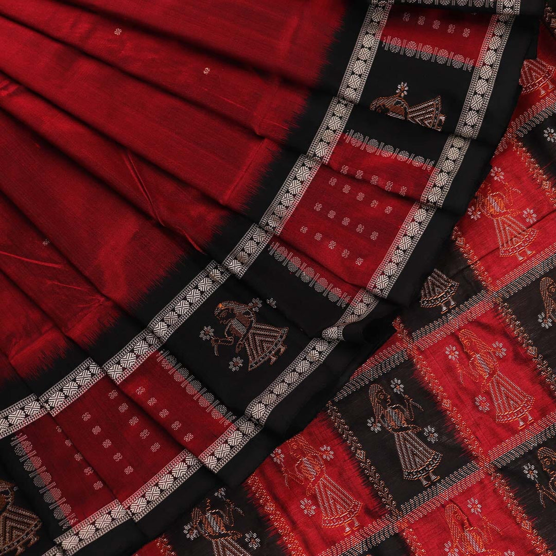 Handloom Silk Bomkai Saree Handloom Saree_Bomkai Silk Priyadarshini Handloom