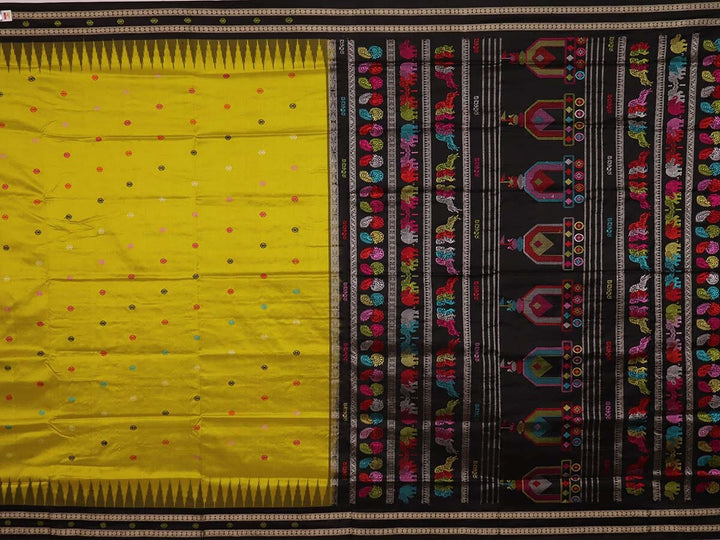 Handloom Silk Bomkai Saree Handloom Saree_Bomkai Silk Priyadarshini Handloom