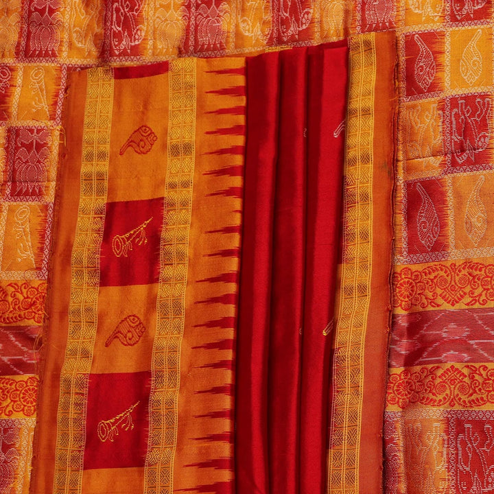 Handloom Silk Bomkai Saree Handloom Saree_Bomkai Silk Priyadarshini Handloom