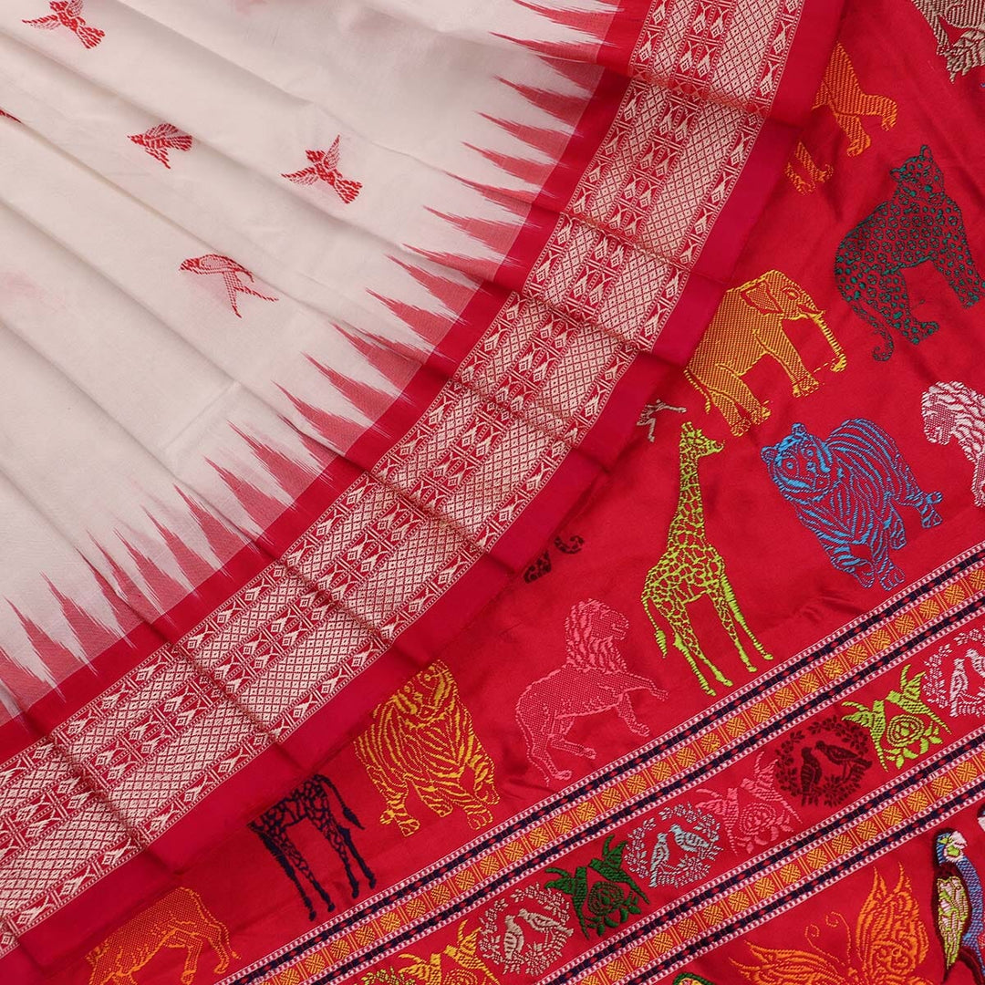 Priyadarshini Handloom, Handwoven Bomkai Silk Saree, Silk Saree, Handloom Saree, Traditional Saree, Indian Saree, Handloom Silk Saree, Ethno-chic Saree.