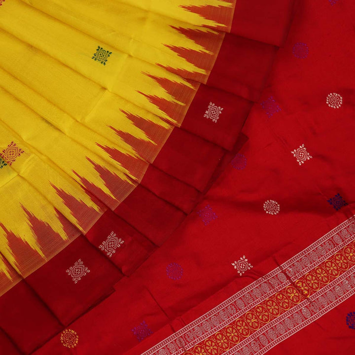 Handloom Silk Bomkai Saree Handloom Saree_Bomkai Silk Priyadarshini Handloom
