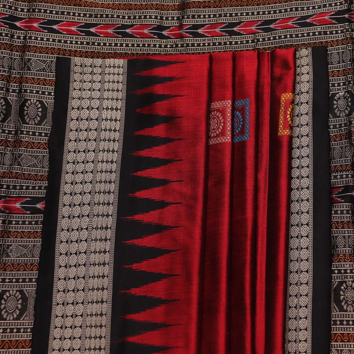 Handloom Silk Bomkai Saree Handloom Saree_Bomkai Silk Priyadarshini Handloom