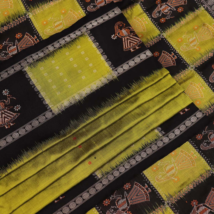Handloom Silk Bomkai Saree Handloom Saree_Bomkai Silk Priyadarshini Handloom