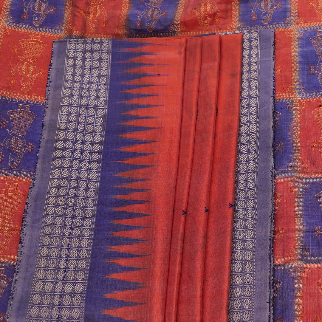 Handloom Silk Bomkai Saree Handloom Saree_Bomkai Silk Priyadarshini Handloom
