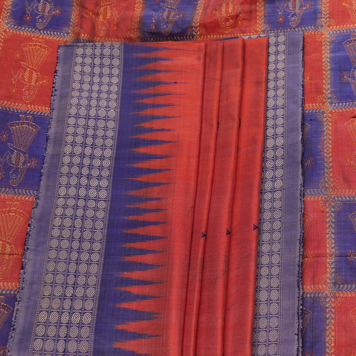 Handloom Silk Bomkai Saree Handloom Saree_Bomkai Silk Priyadarshini Handloom