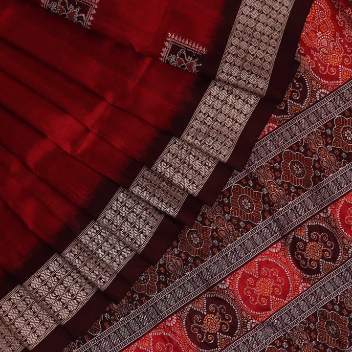 Handloom Silk Bomkai Saree Handloom Saree_Bomkai Silk Priyadarshini Handloom