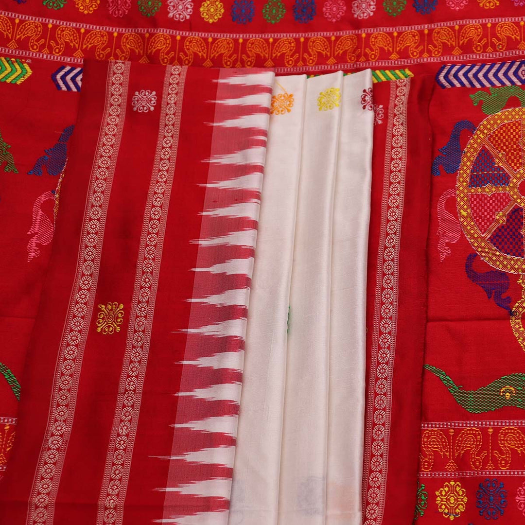 Handloom Silk Bomkai Saree Handloom Saree_Bomkai Silk Priyadarshini Handloom
