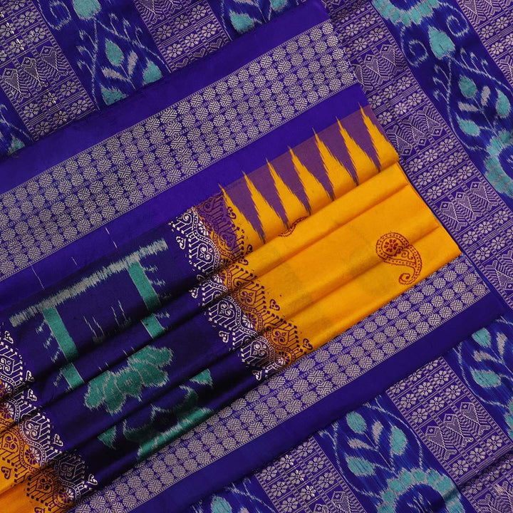 Handloom Silk Bomkai Saree Handloom Saree_Bomkai Silk Priyadarshini Handloom