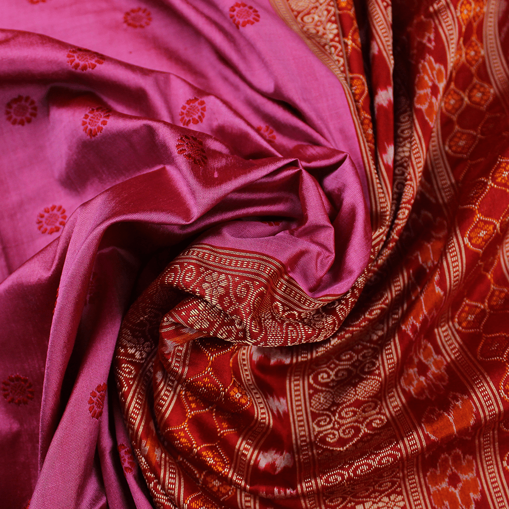 Handloom Silk Bomkai Saree Handloom Saree_Bomkai Silk Priyadarshini Handloom
