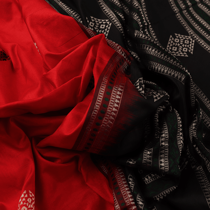 Handloom Silk Bomkai Saree Handloom Saree_Bomkai Silk Priyadarshini Handloom