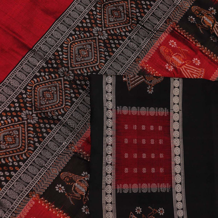 Handloom Silk Bomkai Saree Handloom Saree_Bomkai Silk Priyadarshini Handloom