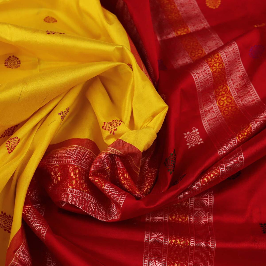 Handloom Silk Bomkai Saree Handloom Saree_Bomkai Silk Priyadarshini Handloom