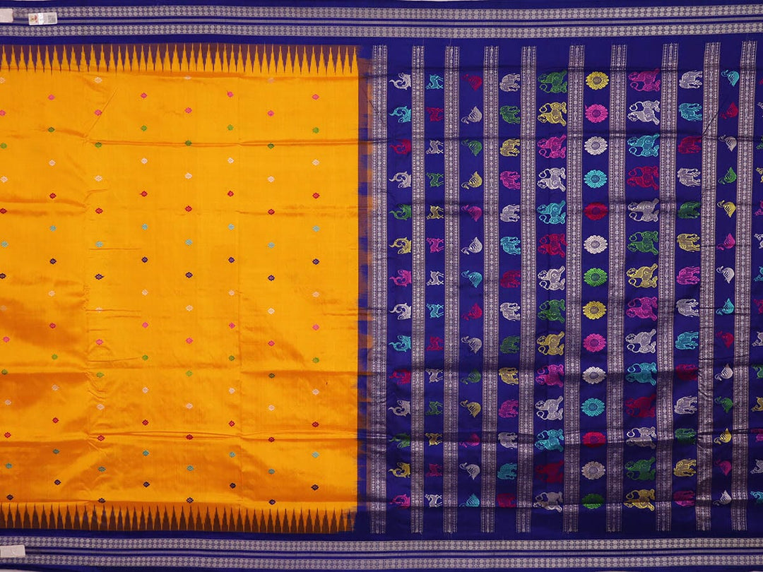 Handloom Silk Bomkai Saree Handloom Saree_Bomkai Silk Priyadarshini Handloom