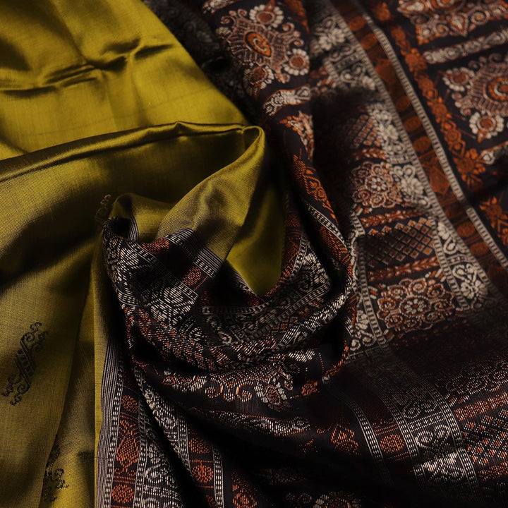 Handloom Silk Bomkai Saree Handloom Saree_Bomkai Silk Priyadarshini Handloom