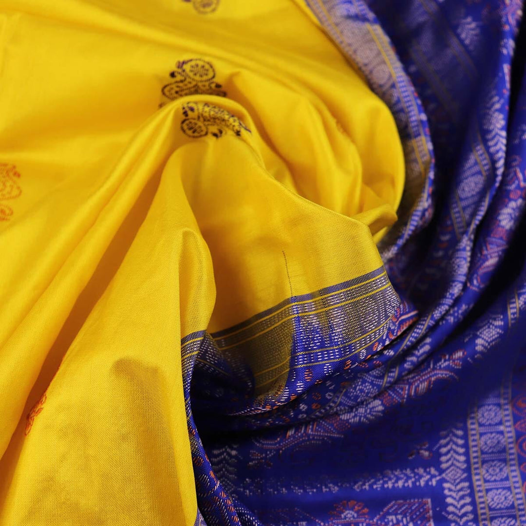 Handloom Silk Bomkai Saree Handloom Saree_Bomkai Silk Priyadarshini Handloom