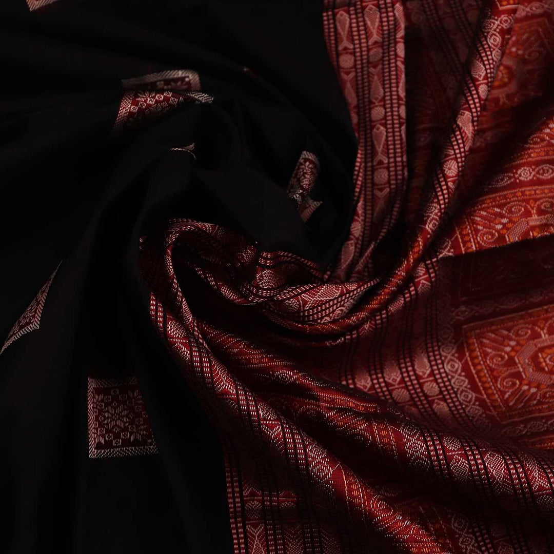 Handloom Silk Bomkai Saree Handloom Saree_Bomkai Silk Priyadarshini Handloom