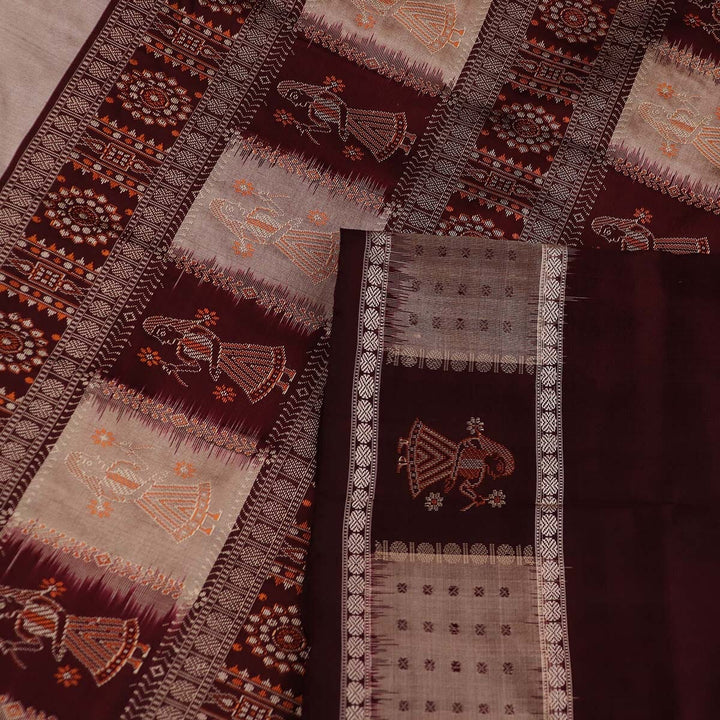 Handloom Silk Bomkai Saree Handloom Saree_Bomkai Silk Priyadarshini Handloom