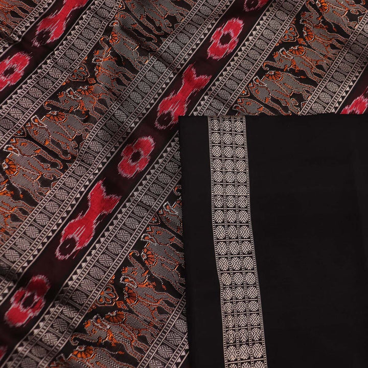 Handloom Silk Bomkai Saree Handloom Saree_Bomkai Silk Priyadarshini Handloom
