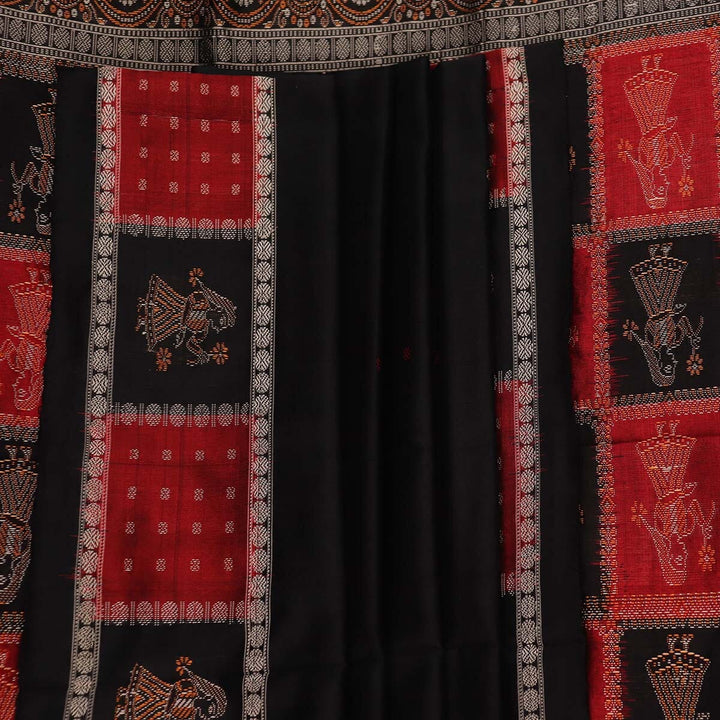 Handloom Silk Bomkai Saree Handloom Saree_Bomkai Silk Priyadarshini Handloom