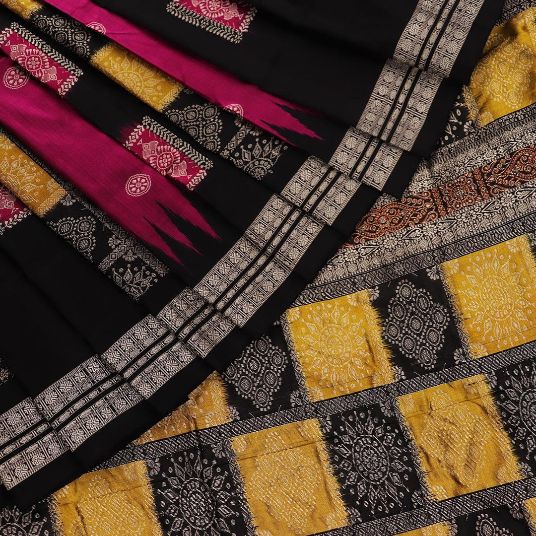 Handloom Silk Bomkai Saree Handloom Saree_Bomkai Silk Priyadarshini Handloom
