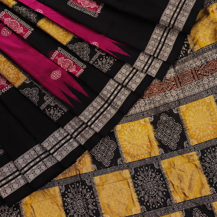 Handloom Silk Bomkai Saree Handloom Saree_Bomkai Silk Priyadarshini Handloom