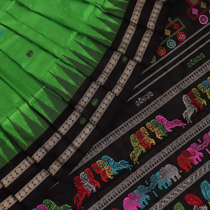 Handloom Silk Bomkai Saree Handloom Saree_Bomkai Silk Priyadarshini Handloom