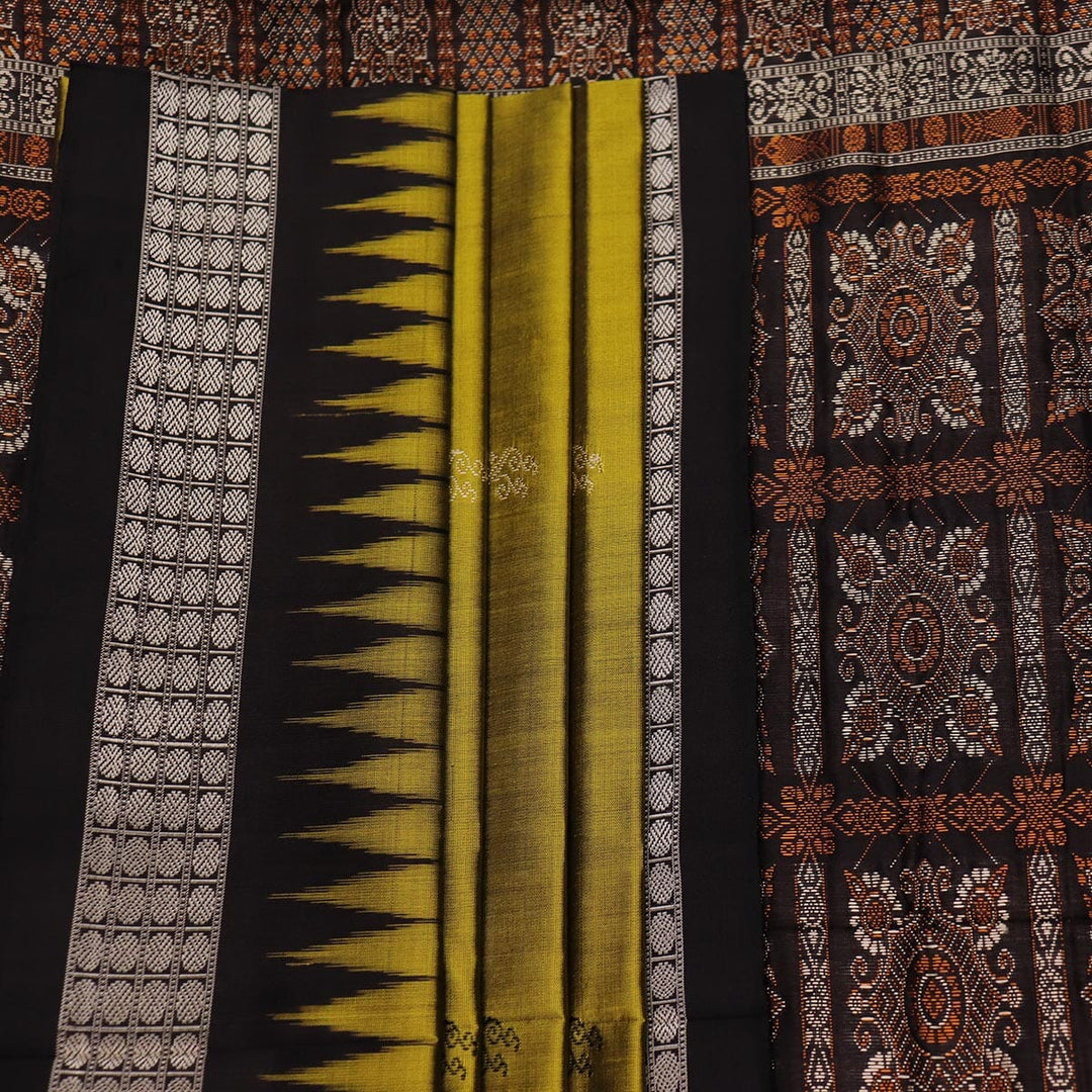 Handloom Silk Bomkai Saree Handloom Saree_Bomkai Silk Priyadarshini Handloom