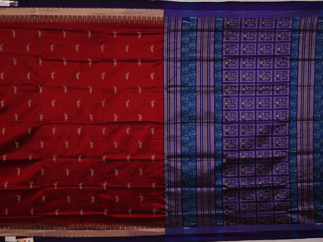 Handloom Silk Bomkai Saree Handloom Saree_Bomkai Silk Priyadarshini Handloom