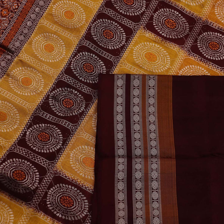 Handloom Silk Bomkai Saree Handloom Saree_Bomkai Silk Priyadarshini Handloom