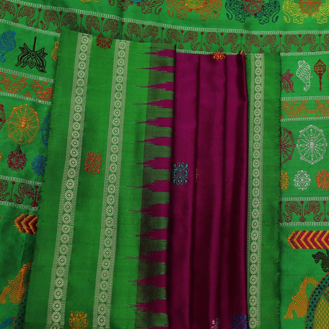 Handloom Silk Bomkai Saree Handloom Saree_Bomkai Silk Priyadarshini Handloom