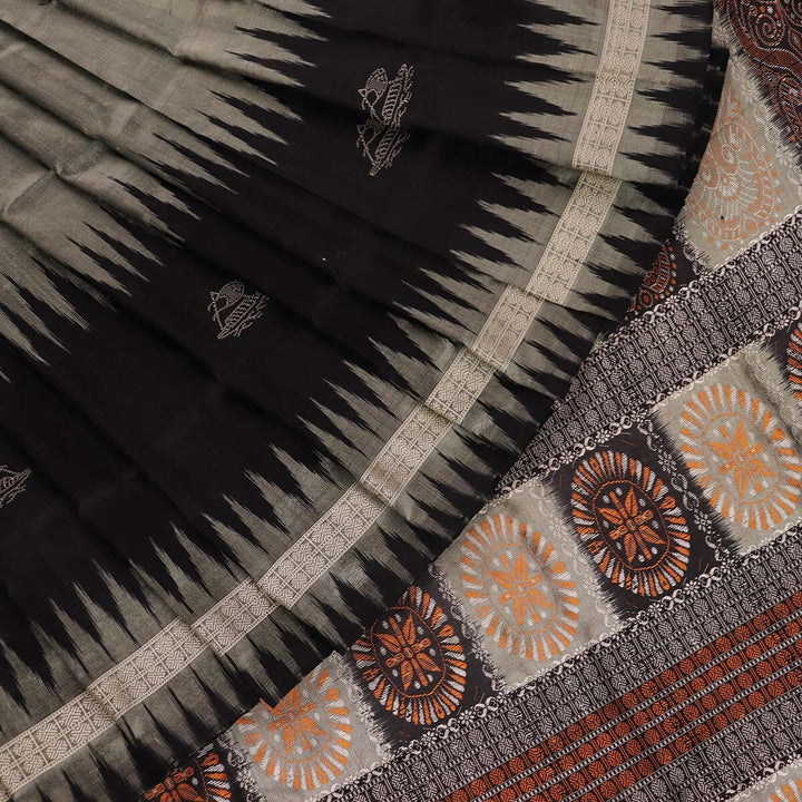 Handloom Silk Bomkai Saree Handloom Saree_Bomkai Silk Priyadarshini Handloom