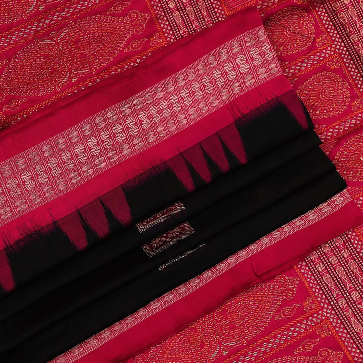 Handloom Silk Bomkai Saree Handloom Saree_Bomkai Silk Priyadarshini Handloom