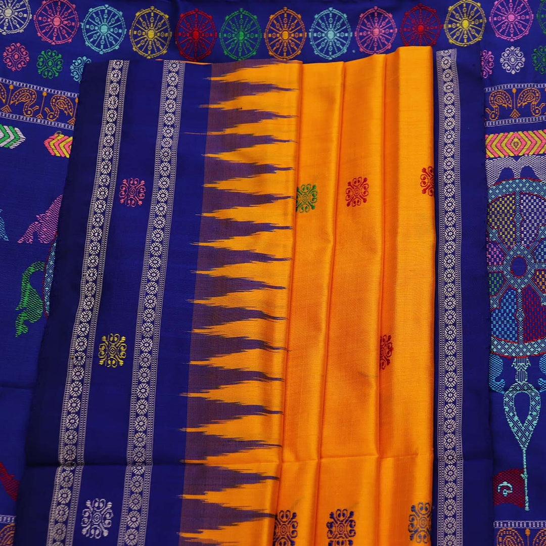 Handloom Silk Bomkai Saree Handloom Saree_Bomkai Silk Priyadarshini Handloom