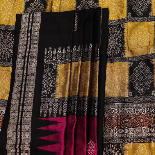 Handloom Silk Bomkai Saree Handloom Saree_Bomkai Silk Priyadarshini Handloom