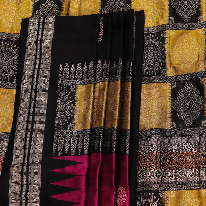 Handloom Silk Bomkai Saree Handloom Saree_Bomkai Silk Priyadarshini Handloom
