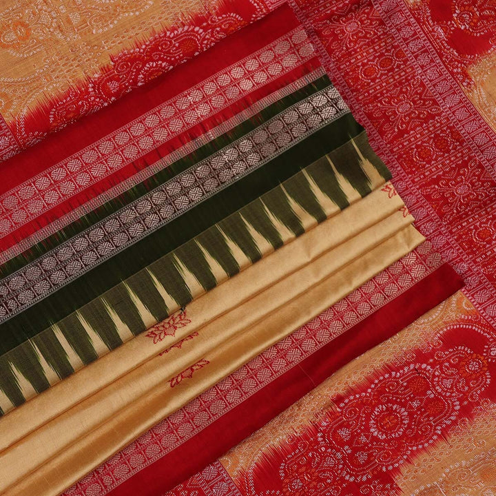 Handloom Silk Bomkai Saree Handloom Saree_Bomkai Silk Priyadarshini Handloom
